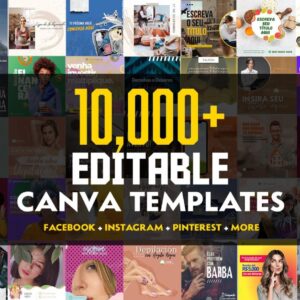 Canva Editable Social Media Bundle